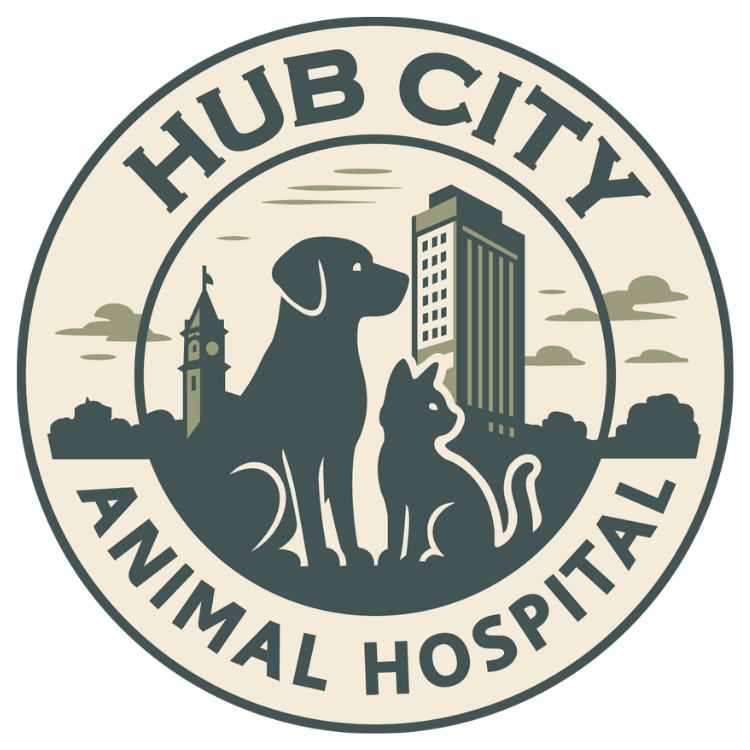 Hub City Animal Hospital Logo